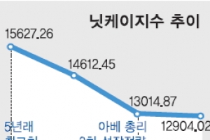 日증시·환율 요동… ‘아베겟돈’ 오나