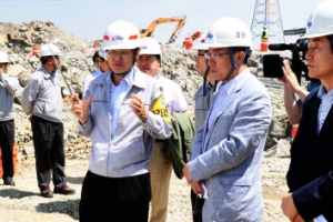 윤상직 장관, 평택화력발전소 건설 현장 방문