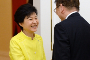 朴대통령, 탕자쉬안 접견