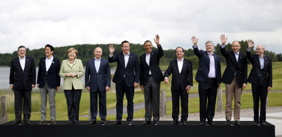막 내린 G8 정상회의 