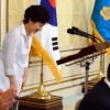 [포토] 민주평통 간담회 인사말하는 박근혜대통령