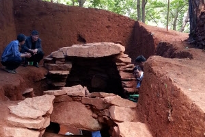 전남 함평서 백제 수장층 고분 발견