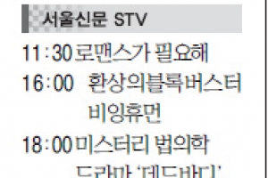 [6일(土) 서울신문 STV·OBS·EBS]