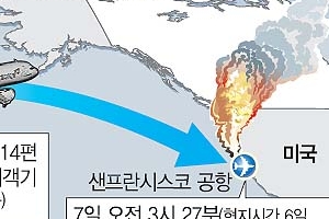 [아시아나機 美서 사고] “딸이 어깨·다리 다쳤다는데… 그 뒤로 연락 닿지 않아” 발 동동