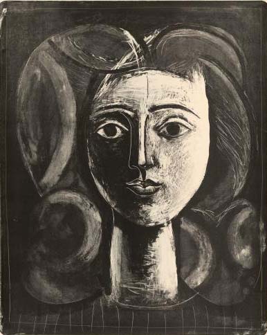 ‘여인 두상’. 피카소가 프랑수와즈와 새롭게 관계를 시작할 무렵인 1940년대에 제작한 작품이다. 피카소 재단 제공