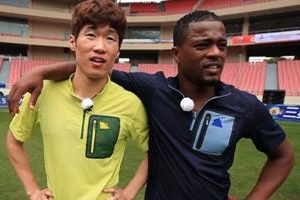 축구스타 에브라, SBS ‘런닝맨’ 출연…박지성과 대결