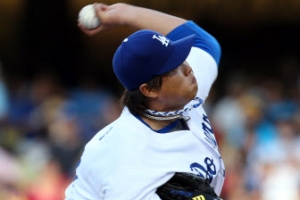 류현진, 빅리그 통산 100탈삼진