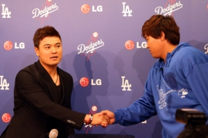 추신수 “류현진, 너 직구 안던지냐?”