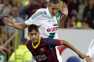 네이마르, 바르사 데뷔전