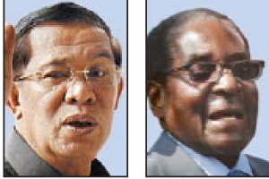 캄보디아 이어… 짐바브웨 ‘33년 철권’ 떨고 있다