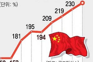 中 매섭게 느는 부채… 금융 위기 ‘먹구름’