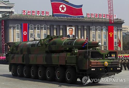 북한 대륙간탄도미사일(ICBM) 연합뉴스