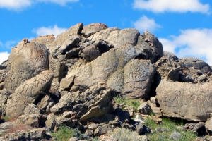 [포토갤러리] 1만500년전 암각화 美 네바다주서 발견