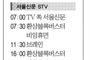 [17일(土) 서울신문 STV·OBS·EBS]