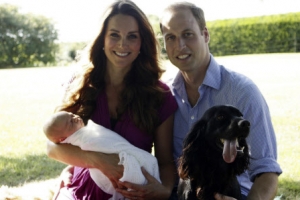 英 윌리엄 “개구쟁이 조지, 너무 안 자 힘들어”