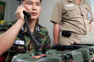 서해 軍통신선 재가동 시험통화 지연
