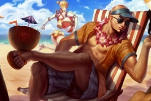 롤 패치 뒤 공개된 수영장파티 리신 등 스킨 4종, 모아서 살펴보니