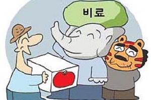 사과-호랑이 똥 맞트레이드