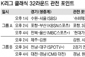 [프로축구] ‘대세 부활’ 수원, 데얀 빠진 서울 잡나