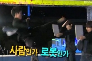 출발드림팀2 나태주 900도 회전 격파 “사람이야? 기계야?”