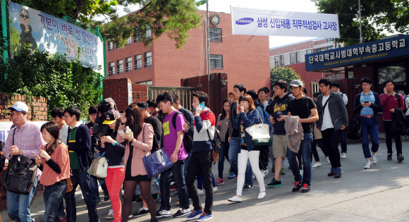 ‘바늘구멍’ 삼성공채 18대1 역대 최고