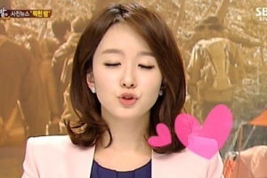 박선영 아나운서 별명 ‘뽀뽀녀’?