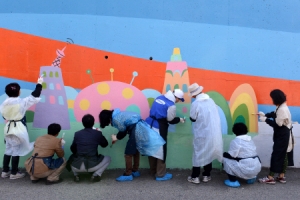 우범지대 지하차도가 환해졌네