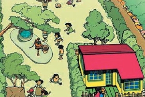 냄새나던 산속 쓰레기장 자연과 뒹구는 놀이터 되다