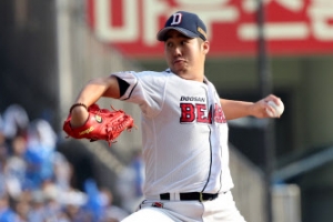 [프로야구] 유희관 벤치 실수로 3⅔이닝 만에 교체