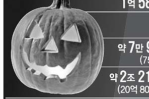 [위클리 포커스] 웃기 힘든 호박 등불… 美시민 86% “핼러윈 지출 줄인다”
