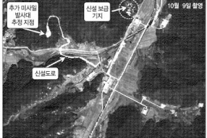 “北, 서해 동창리 미사일 발사대 신축”