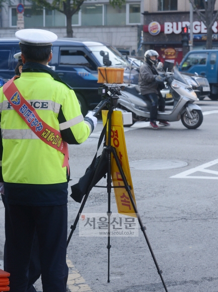 [포토] 꼬리물기 오늘(1일)부터 집중단속 나선다