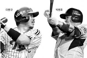 2년 연속 홈런왕  vs  최고령 타격왕
