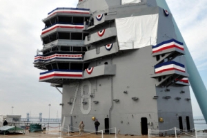 ‘무인전투기 이착륙 가능’    美 차세대 항공모함 시대