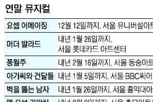 뮤지컬 보다 보면, 봄 오겠네