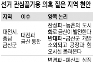 “되든 안되든 일단 질러”… 선거용 지역 이슈 또 ‘꿈틀’