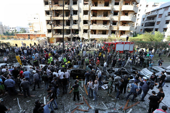 레바논 이란대사관 인근 폭발… 최소 22명 사망 