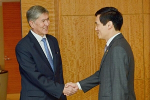 권익위원장, 키르기스대통령 접견