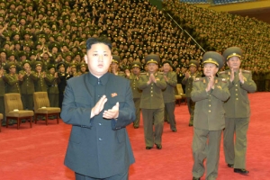 北 20년만에 ‘보위일꾼’ 대회 개최…김정은 참석