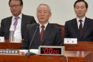 남재준 “내부고발자 자체 보호”  野 “국정원 시스템에 의문”