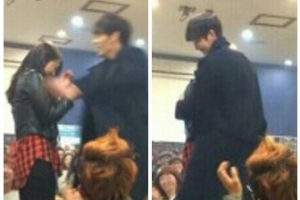 ‘상속자들 종방연’ 김우빈, 박신혜 포옹 포착.. 왜?