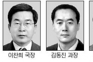 환경부 ‘닮고 싶은 간부’ 4명 선정