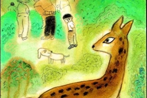 사냥꾼 집에 찾아든 노루를 본 동심은