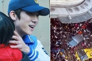 유연석 프리허그 ‘명동 대란 만들고 후퇴’ 결국 어디서?