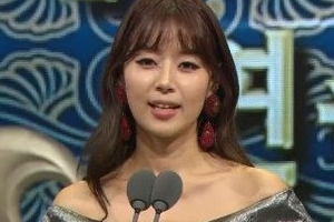 ‘mbc 연기대상’ 한지혜 아버지 언급, 최우수상에 “아버지 은퇴한 날”