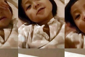 추사랑 새해 인사 “한국 여러분 해피뉴이어” 깜찍 폭발