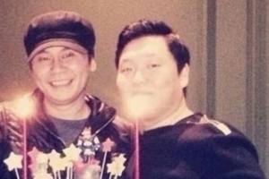 양현석 싸이 합동파티, 빅뱅과 함께한 사진보니..‘훈훈한 YG식구’