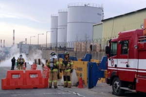 울산공단서 굴착공사 중 프로판 가스 장시간 누출