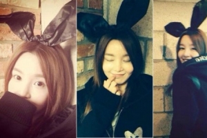 남규리 토끼귀 머리띠 ‘사람이야 인형이야?’ 청순 민낯