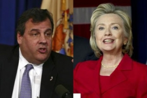 美 대권잠룡 크리스티 ‘울고’  힐러리 ‘웃고’